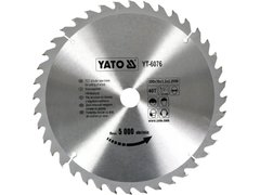 Пильний диск WIDIA для дерева 300х40Tх30мм YATO YT-6076