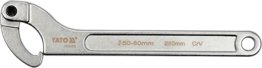 Ключ гайковий односторонній 50-80 мм YATO YT-01672