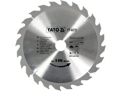 Пильний диск WIDIA для дерева 250х24Tх30мм YATO YT-6070