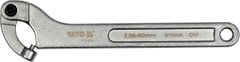 Ключ гайковий з круглим штифтом 35-50 мм YATO YT-01676