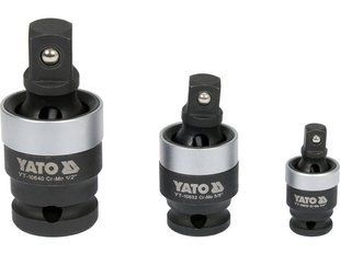 Комплект ударних з'єднань 1/4", 3/8", 1/2" YATO YT-10642