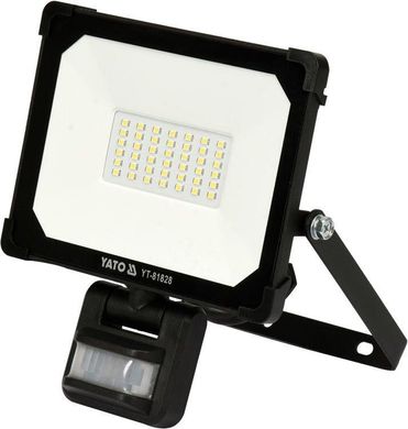 Светодиодный прожектор с датчиком движения SMD LED 30W YATO YT-81828