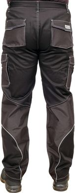 Рабочие брюки с светоотражающими вставками YATO YT-79440 размер S