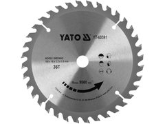 Пиляльний диск WIDIA для дерева 165х36Tх16мм YATO YT-60591