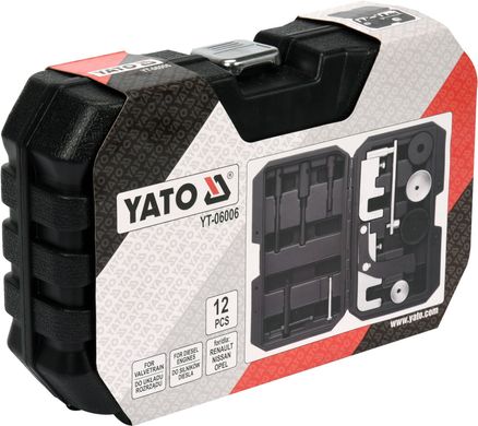 Набор блокировки распредвала 12 элементов YATO YT-06006