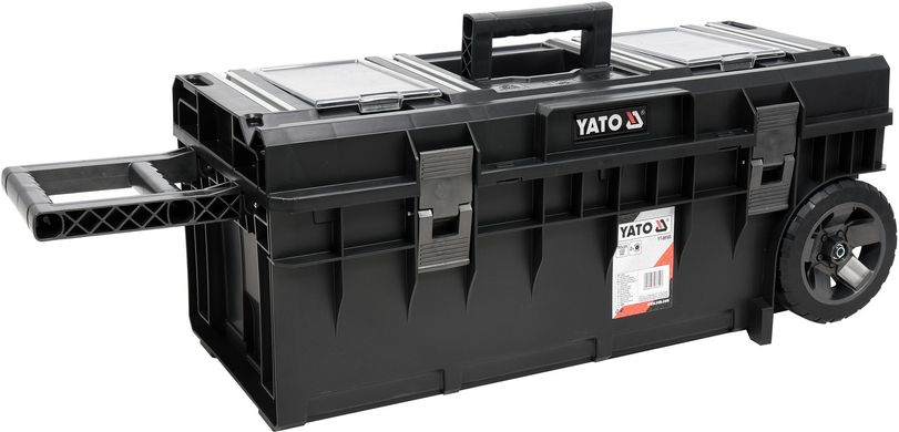 Ящик инструментальный длинный на колесах YATO YT-09185