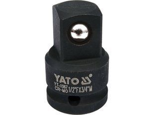 Перехідник ударний з 1/2" (F) на 3/4" (M) YATO YT-1067
