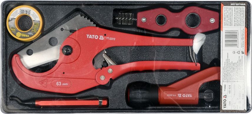 Вставка для інструментального ящика з розвідними трубними ключами YATO YT-55482
