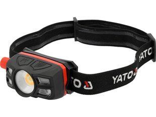 Світлодіодний налобний ліхтар з датчиком руху 300 Лм YATO YT-085945
