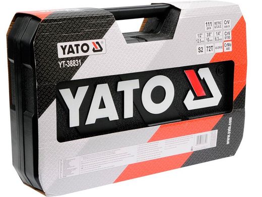 Набір інструментів для автомобіля 111 предметів YATO YT-38831