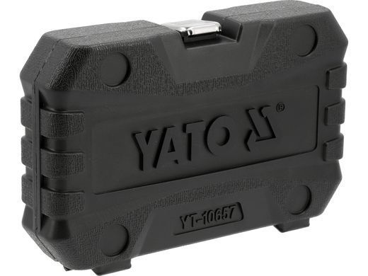 Набор ударных торцевых головок 25 шт. YATO YT-10657