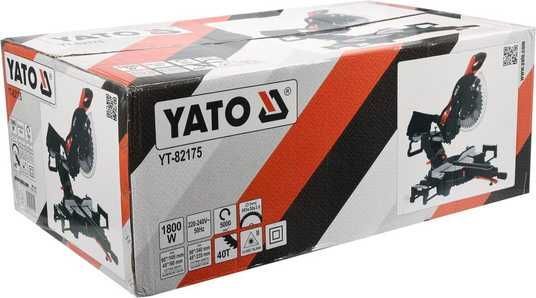 ▷ Професійна пила для торцювання з лазером 1800 Вт YATO YT-82175