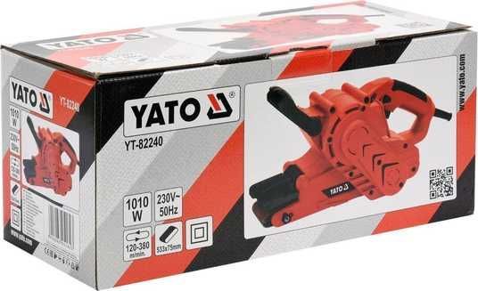 ▷ Шлифмашина сетевая ленточная 1010 Вт YATO YT-82240 Yato, купить