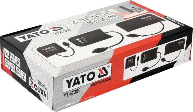 Комплект монтажних подушок 3 шт YATO YT-67385