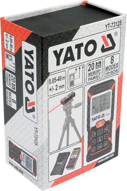 Лазерний далекомір 40 м YATO YT-73125