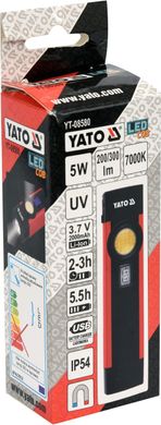 Многофункциональный фонарь ультрафиолетовый 5 Вт YATO YT-08580