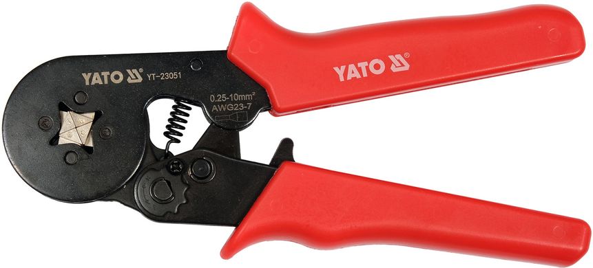 Обжимные клещи для гильзовых соединителей YATO YT-23051