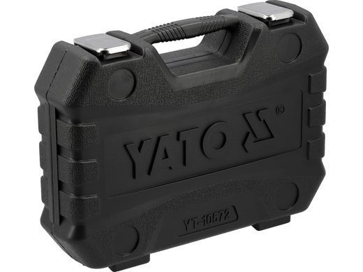 Набор ударных головок 1/2 дюйма 25шт. YATO YT-10572