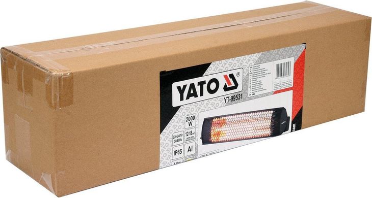Інфрачервоний обігрівач 2000 Вт YATO YT-99531