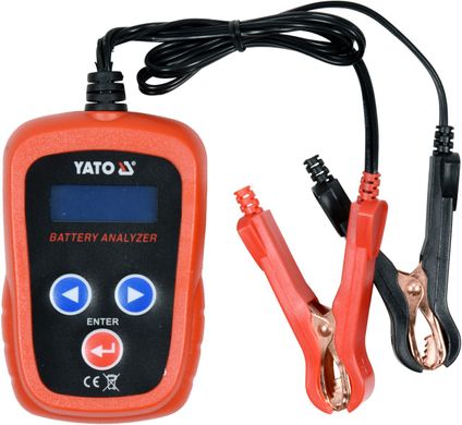 Електронний тестер акумулятора YATO YT-83113