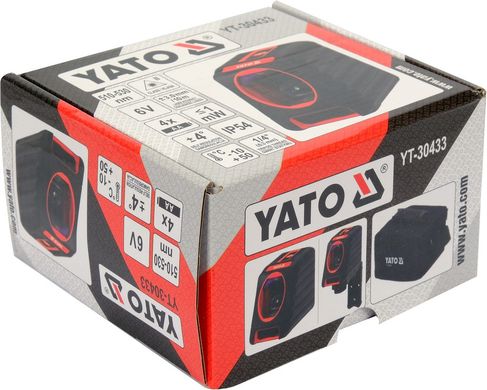 Перехресний лазерний рівень YATO YT-30433