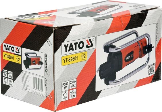 Вибратор для укладки бетона YATO YT-82601