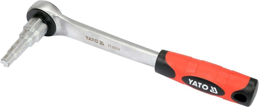 Ступенчатый ключ с трещоткой YATO YT-03314
