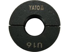 Насадка U16 мм до прес-кліщів YATO YT-21755