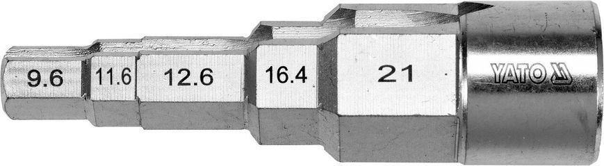 Квадратний ключ 1/2" YATO YT-03317
