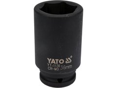 Довга ударна насадка 3/4" 36 мм YATO YT-1136