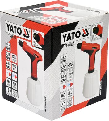 Акумуляторний обприскувач електричний YATO YT-86200