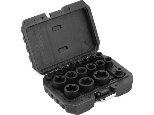 Набір головок TORX PLUS 1/4" 3/8" 1/2" EP4-EP32 YATO YT-05197