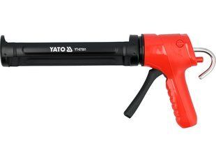 Компактный пистолет для герметика с запорным клапаном YATO YT-67501