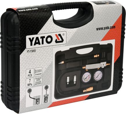 Комплект для вимірювання герметичності циліндрів YATO YT-73055