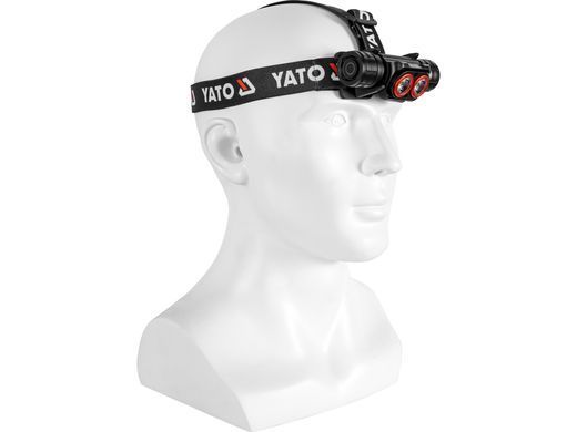 Акумуляторний налобний ліхтар YATO YT-085943