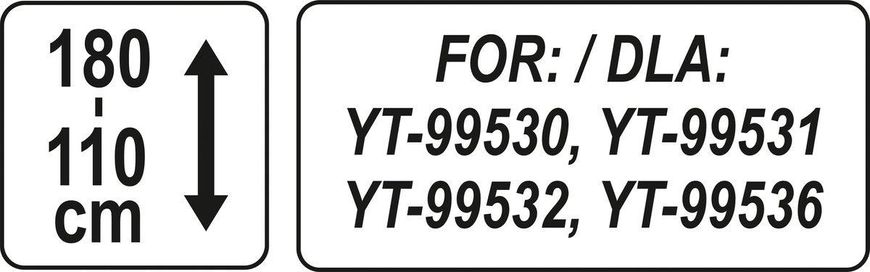 Штатив для інфрачервоних обігрівачів YATO YT-99570