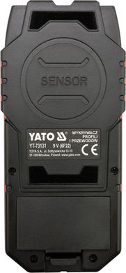 Цифровой детектор скрытой проводки и неоднородностей YATO YT-73131