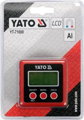 Електронний транспортир з магнітом YATO YT-71000
