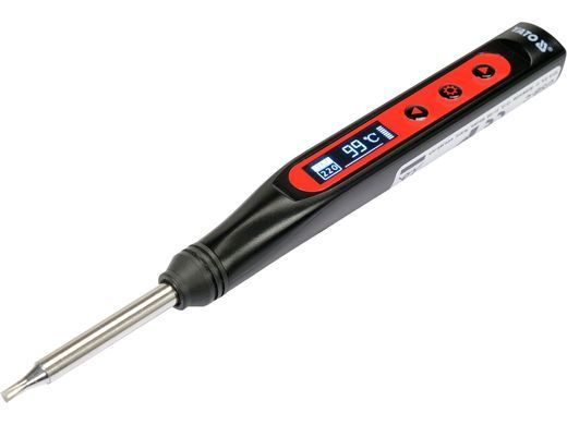 Портативний цифровий паяльник 65Вт USB YATO YT-82490