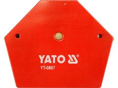 Угол сварочный магнитный 111х136х24 мм YATO YT-0867