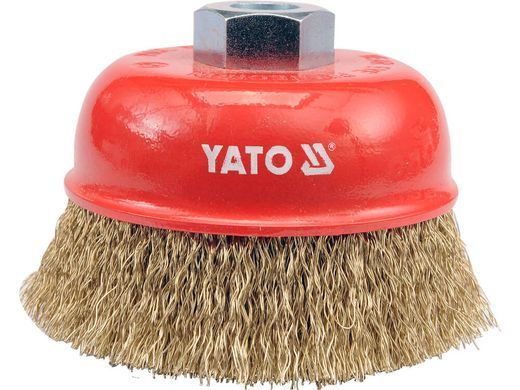 Щётка для зачистки 100 мм проволочная YATO YT-4766