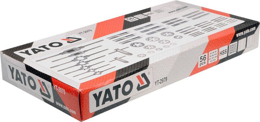 Набір мітчиків і плашок YATO YT-2979