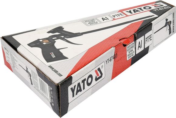 Пистолет для монтажной пены PTFE YATO YT-67433