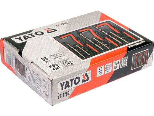 Набор инструмента для ремонта резьбы YATO YT-1769