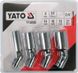 Набор головок для свечей зажигания 4 шт YATO YT-38520