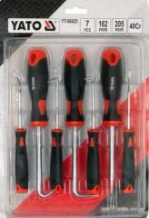 Набор крючков с ручкой YATO YT-08425