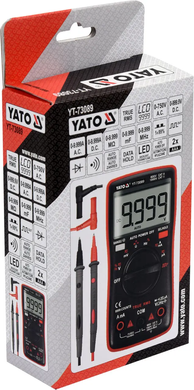 Цифровой мультиметр с ЖК-дисплеем YATO YT-73089