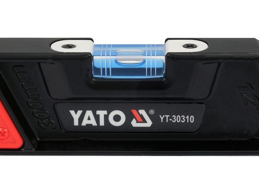 Магнитный уровень 300 мм усиленный YATO YT-30310