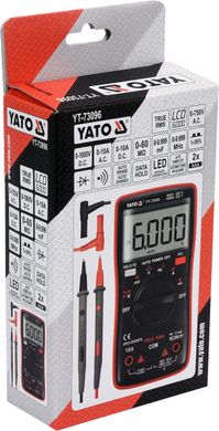 Цифровий мультиметр з ЖК-дисплеєм YATO YT-73096
