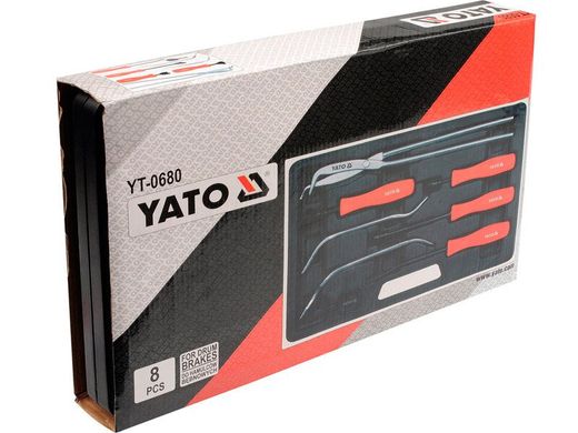 Набор инструмента для замены тормозных колодок YATO YT-0680